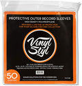Vinyl Styl - Protective Outer Record Sleeves - 50 Count |